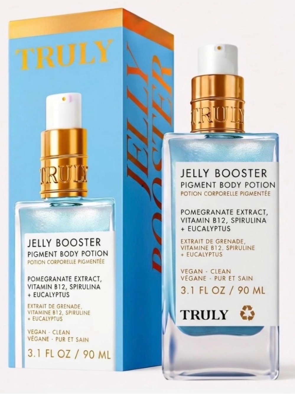 TRULY Jelly Booster Pigment Body Potion 3.1 fl oz / 90 ml